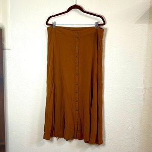 Forever 21+ size 2 X tan skirt